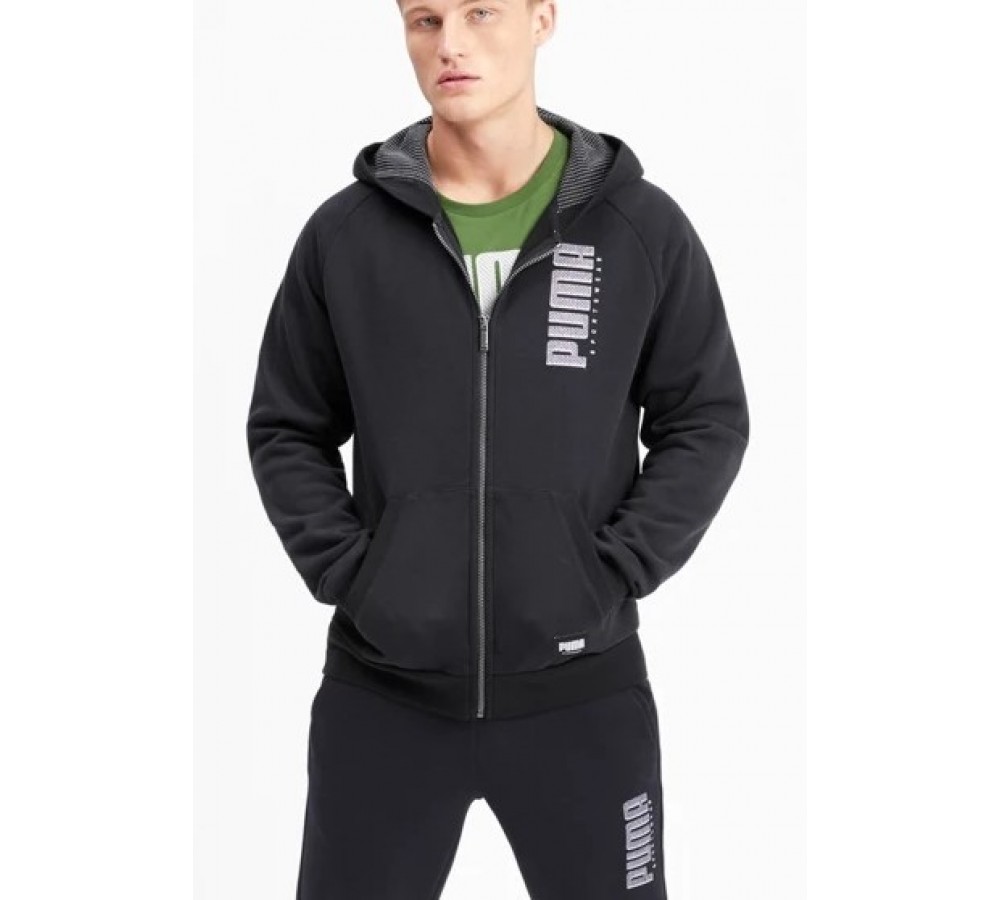 Puma 58015101 ATHLETICS FZ HOODY FL толстовка мужская