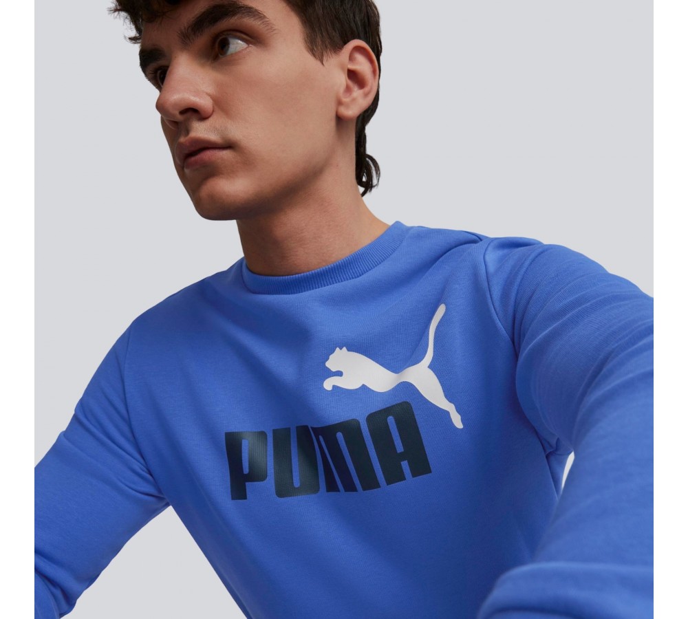 Puma 58676392 ESS+ 2 COL BIG LOGO CREW TR толстовка мужская