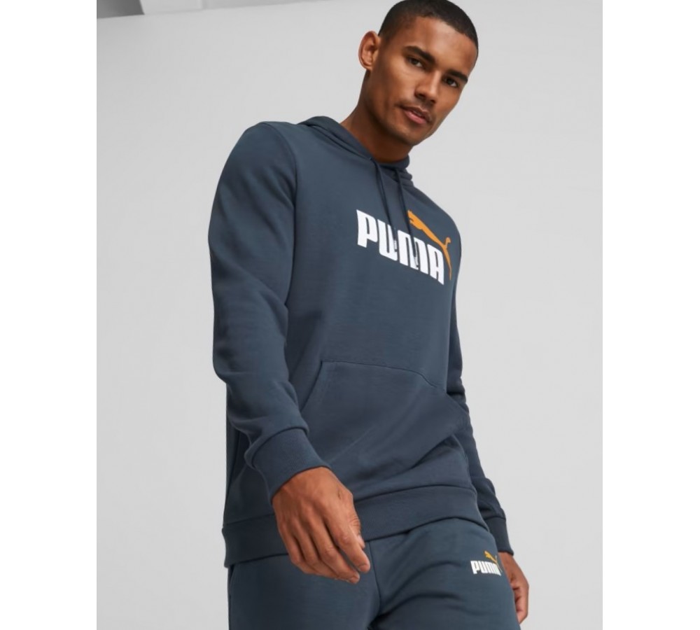 Puma 58676515 ESS+ 2 COL BIG LOGO HOODIE толстовка мужская