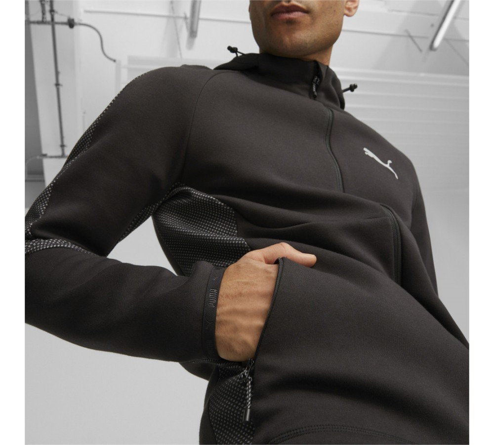 Puma 67593001 EVOSTRIPE FULL-ZIP HOODIE толстовка мужская