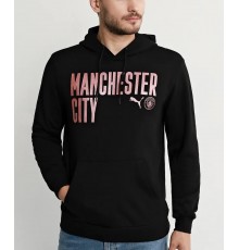 MCFC FTBLCORE WORDING HOODY