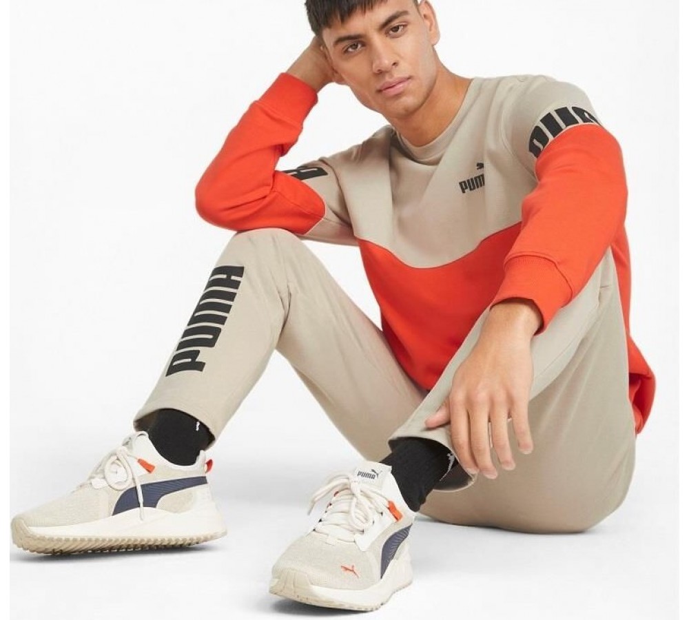 Puma 84800864 PUMA POWER COLORBLOCK CREW TR толстовка мужская