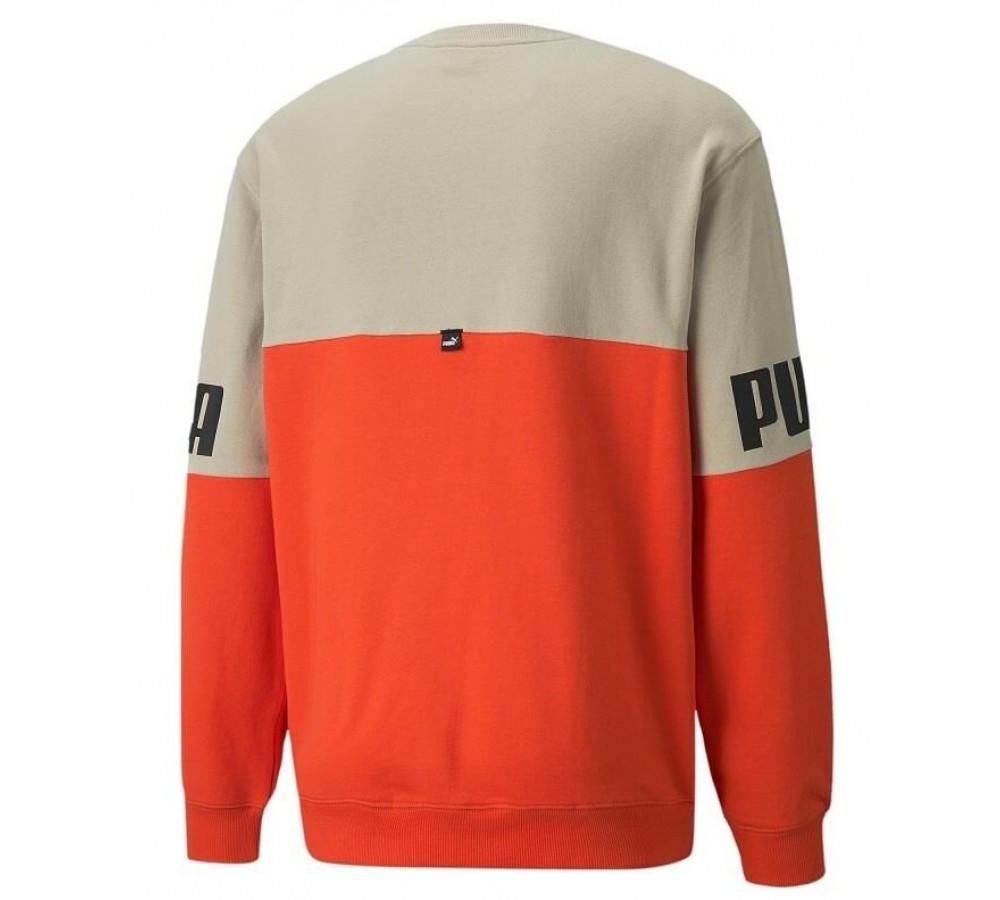 Puma 84800864 PUMA POWER COLORBLOCK CREW TR толстовка мужская