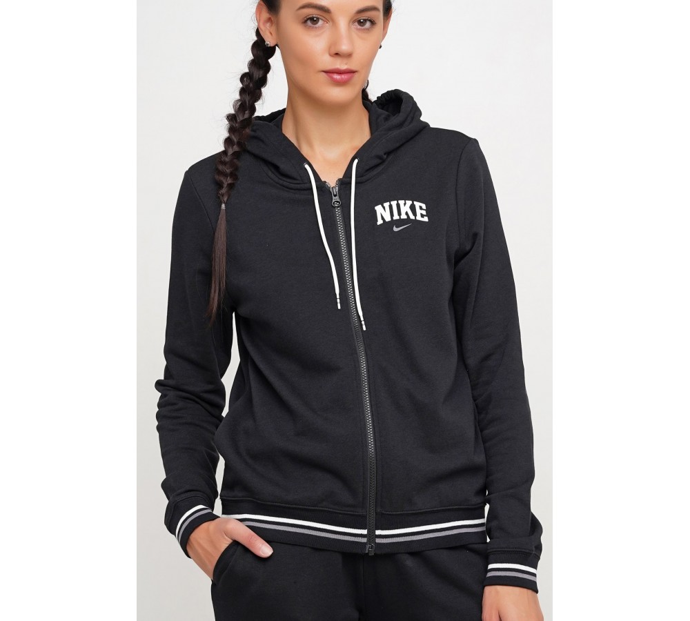 Nike BV3984-010 W NSW HOODIE FZ FLC VRSTY толстовка женская