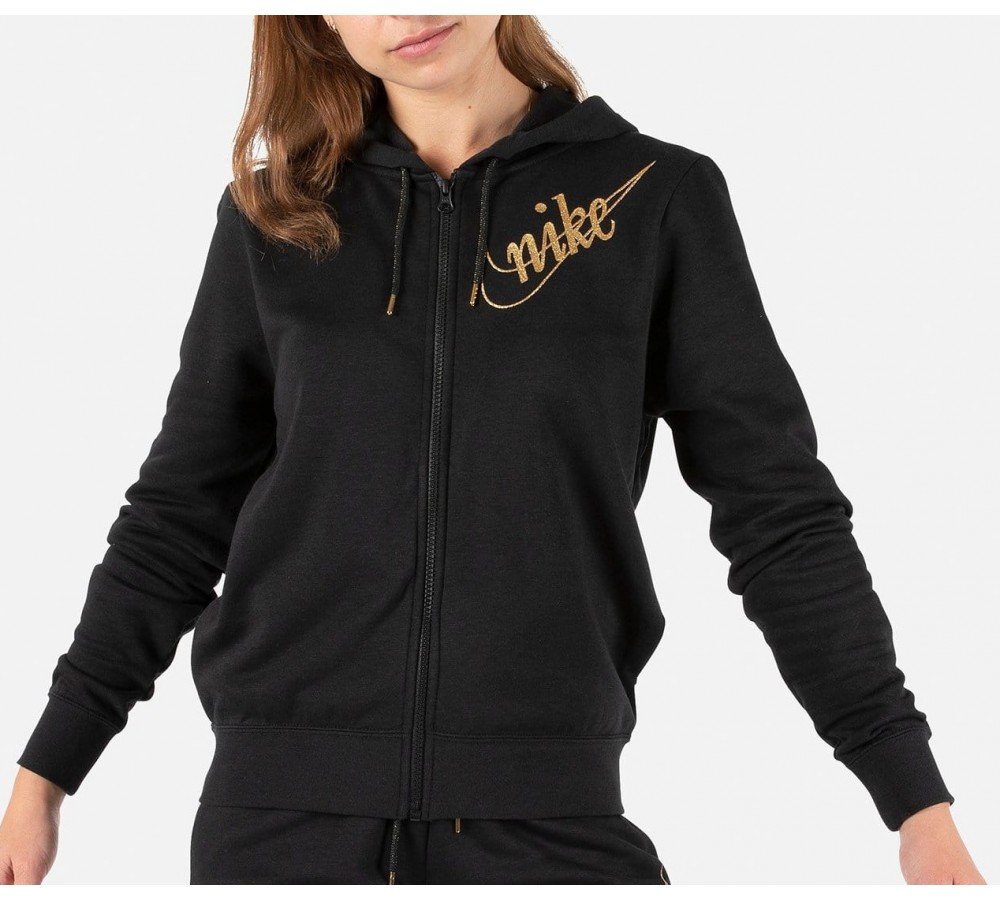Nike BV4556-010 W NSW HOODIE FZ FLC GLITTER толстовка женская