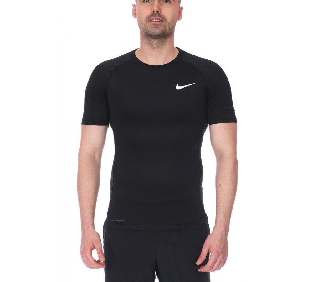 Nike BV5631-010 NIKE PRO TOP SHORT SLEEVE TIGHT футболка мужская