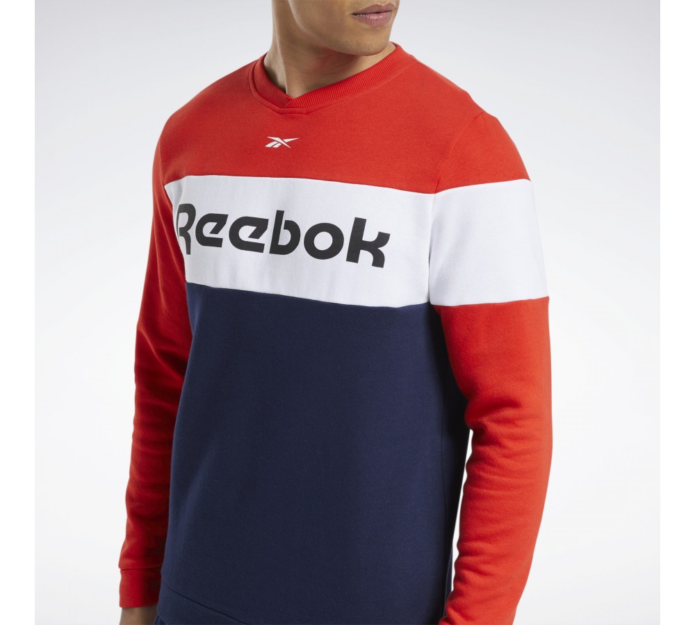 Reebok FS8473 TE LL FLC CREW толстовка мужская