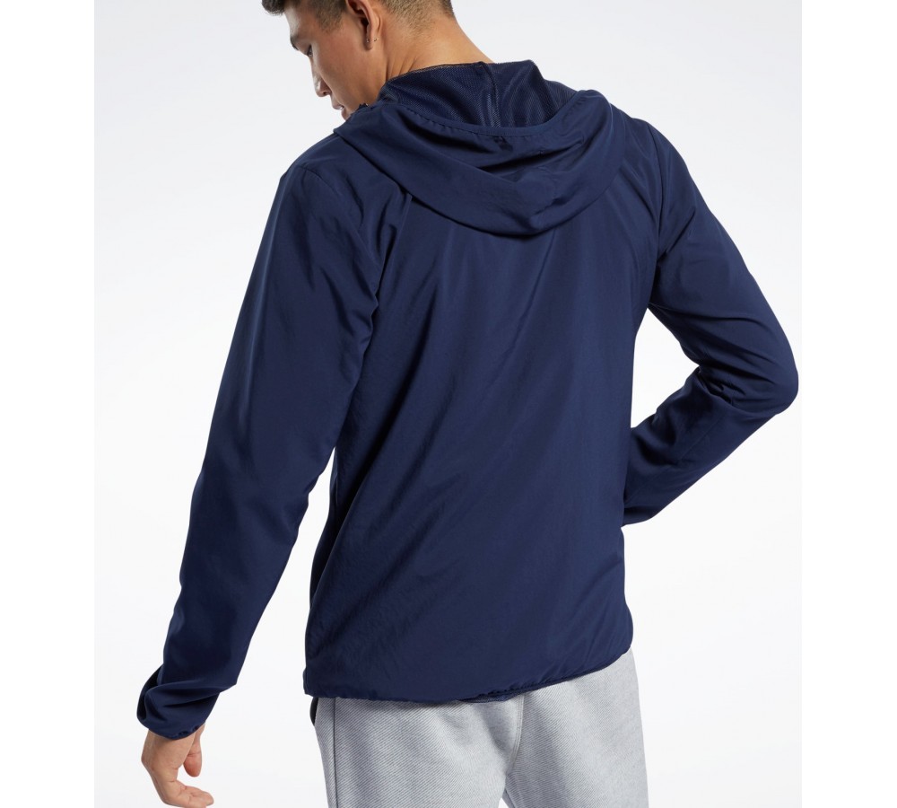 Reebok FU3098 TE WOVEN JACKET ветровка мужская