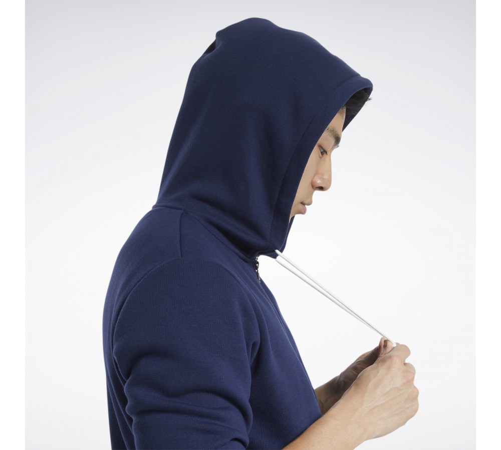 Reebok FU3230 TE FLC FZ HOODIE толстовка мужская